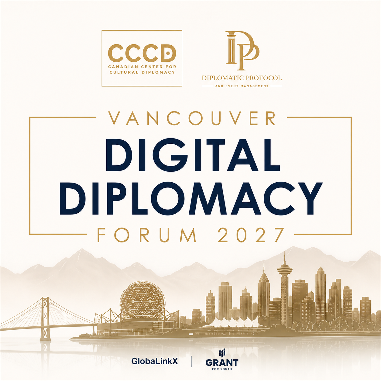 Vancouver Digital Diplomacy Forum 2027 poster