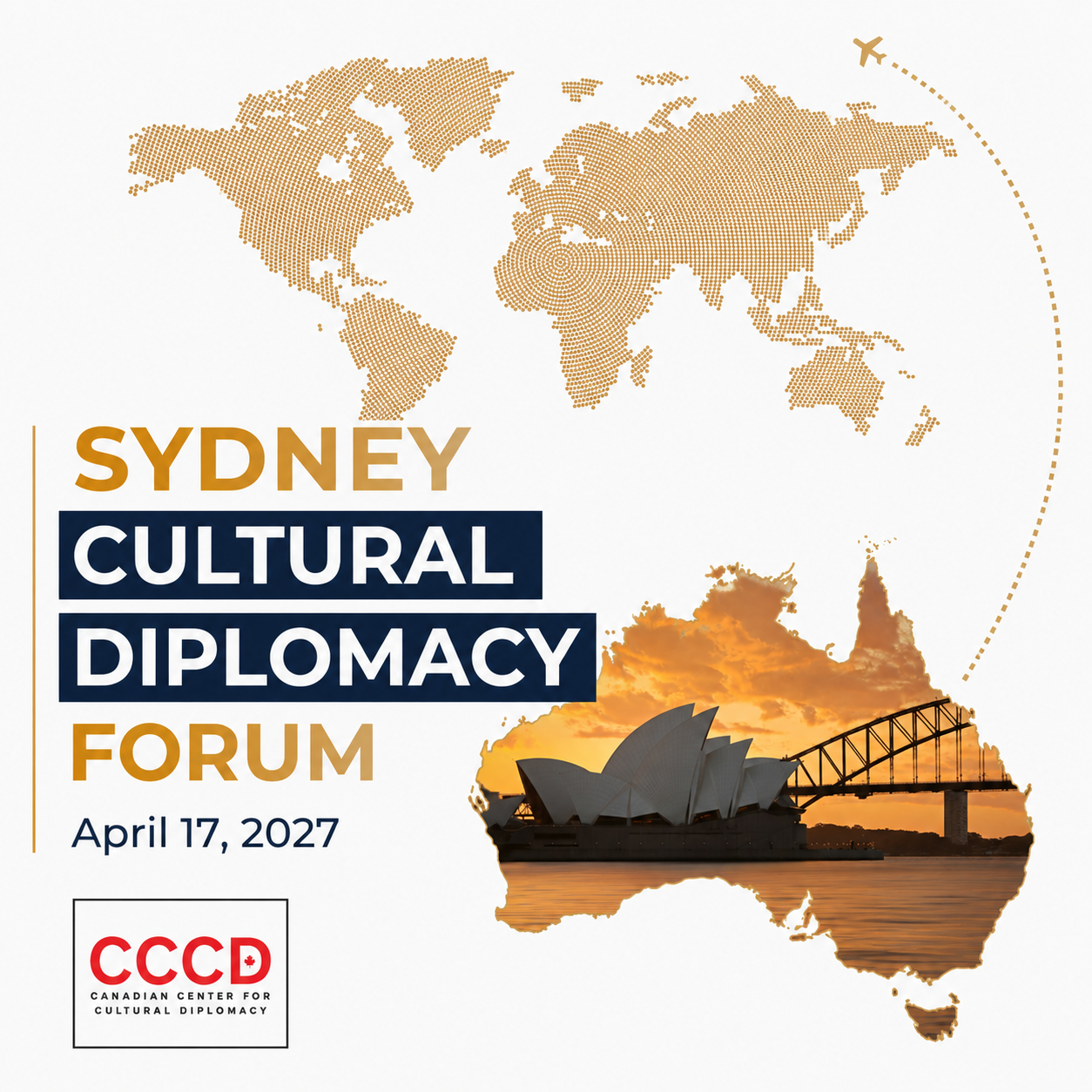 Sydney Cultural Diplomacy Forum (SCDF) 2027 poster