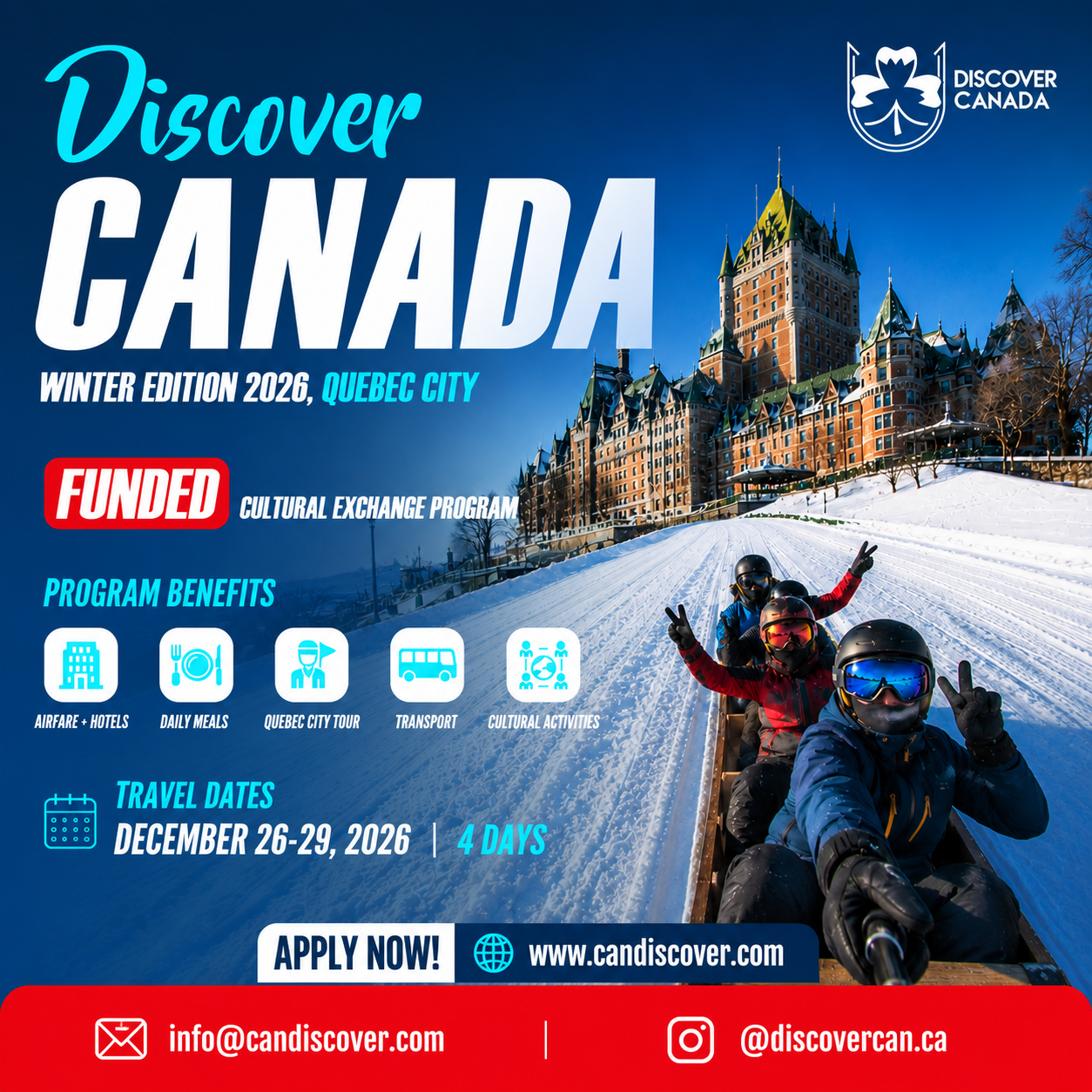 Discover Canada Winter Edition-2026 poster
